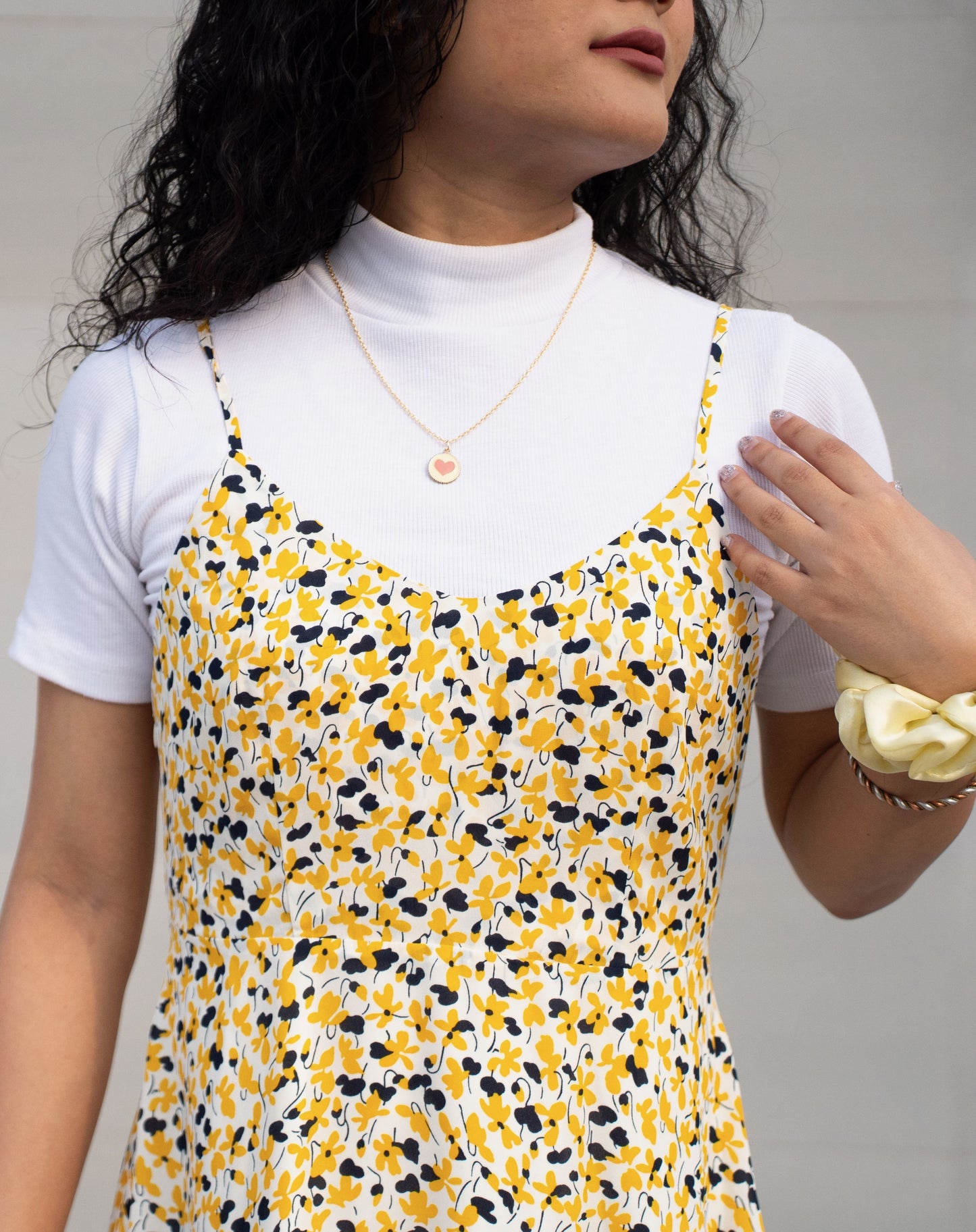 Floral Printed Fit & Flare Dress