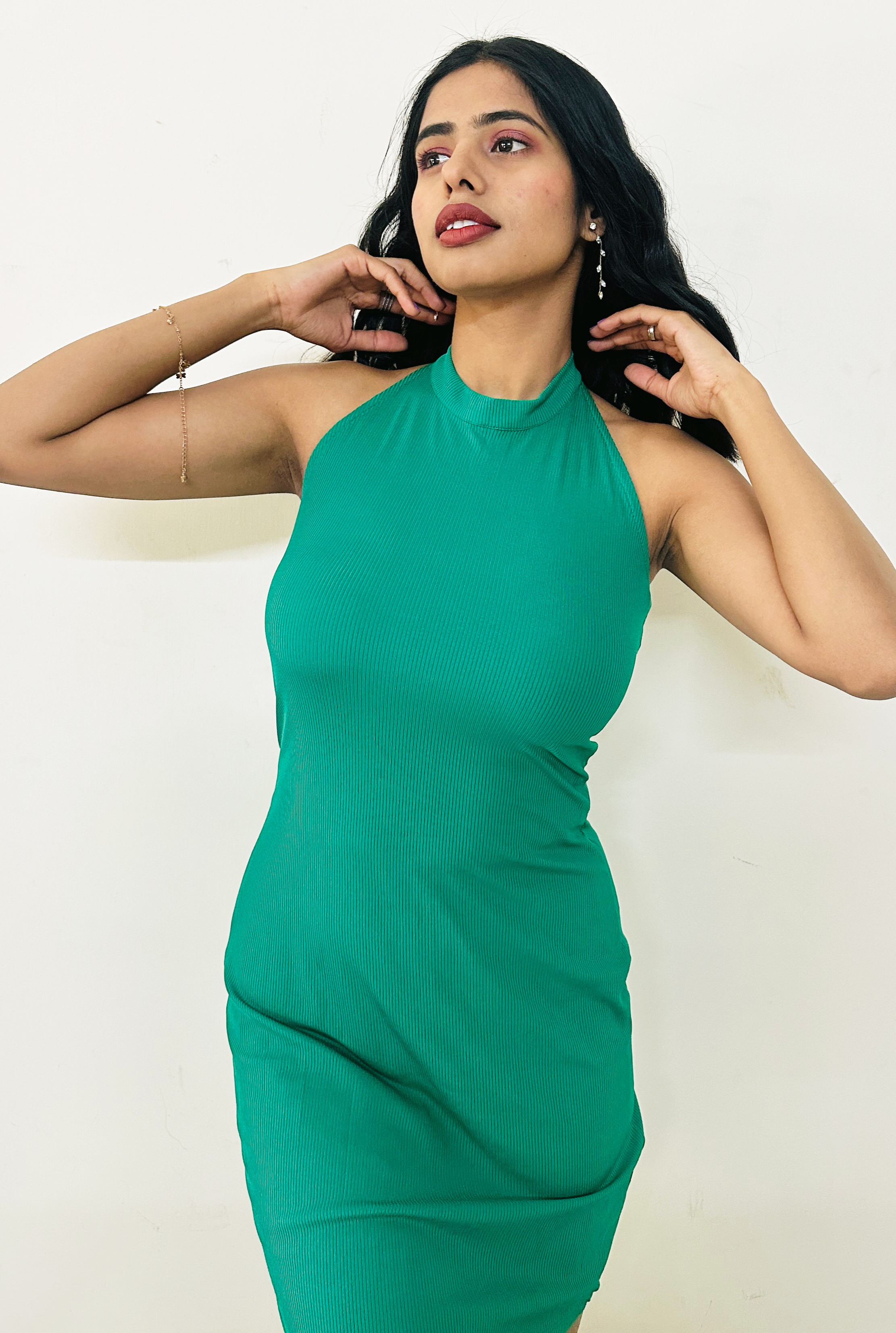 Halterneck Bodycon Dress