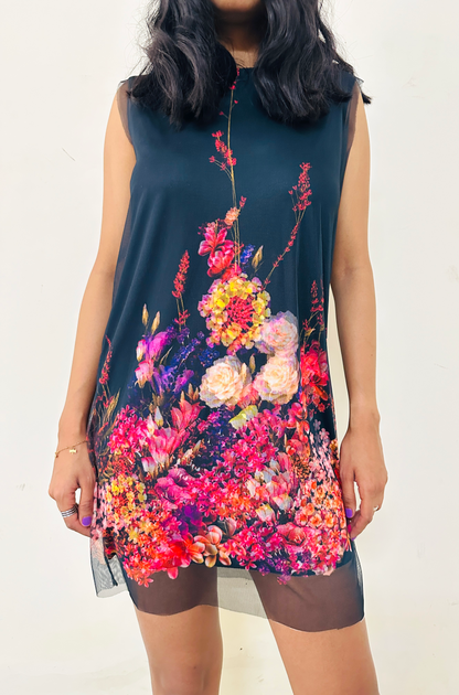 Floral A-line Dress